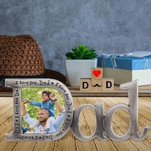 Dad Picture Frame - Birthday & Christmas Gifts From Daughter