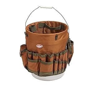 Bucket Boss The Bucketeer Bucket Tool Organizer in Brown, 10030
