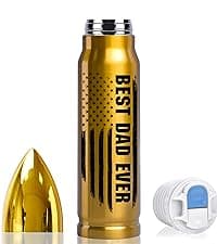 Gifts for Dad from Daughter Wife 17oz Stainless Steel Bullet Tumbler, Coffee Mug Birthday Gifts for Men Grandpa on Christmas Anniversary Valentines Fathers Day Stocking Stuffers for Men
