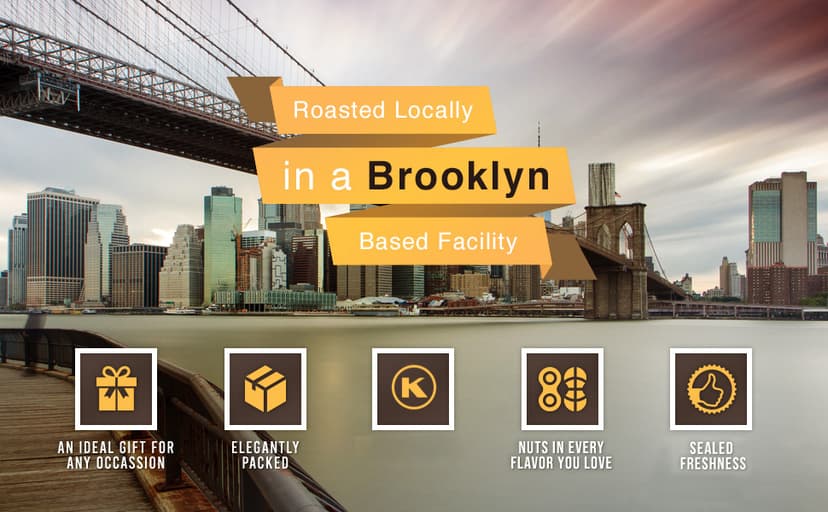 Nuts Gift Basket - Assortment of Sweet & Roasted Salted Gourmet Nuts - Assorted Food Gift Box for Birthday, Family, Sympathy, Men & Women.