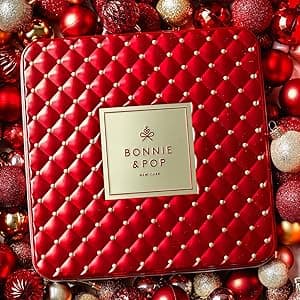 Christmas Chocolate Gift Basket – Gourmet Holiday Snack Gift Box Idea in Keepsake Tin – Men, Women, Corporate, Food Set- Bonnie and Pop