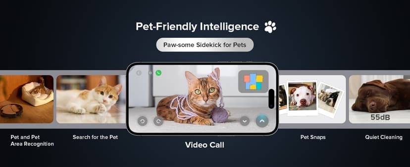 roborock Saros Z70 Robot Vacuum and Mop, OmniGrip Arm, AI-Powered, 22,000Pa Suction, 3.14’’ Ultra Slim, FlexiArm Riser Technology, AdaptiLift Chassis, Obstacle Avoidance, Auto Mop Washing & Drying