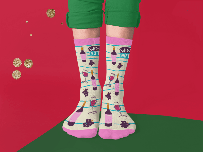 Book, Fishing, Hiking, Gamer, Camping, Pickle, Music, Foods, Ballerina, Bigfoot - Hobbies Socks for Women Men