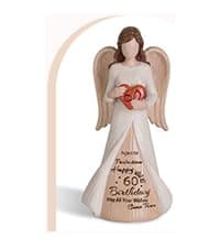 80th Birthday Gifts for Women: Best Happy Birthday Gift for 80 Year Old Woman Moms Grandmothers Friends Unique Birthday Angel Figurine Decorations