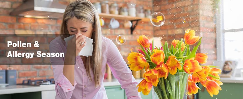 KNKA Air Purifier for Home Bedroom Large Room Up to 3,500 Ft², HEPA Air Cleaner with Washable Pre-Filter, AHAM VERIFIDE, AQI Display, ECO Mode, Pet Mode for Pets, Allergies, Dust, Pollen, APH4000