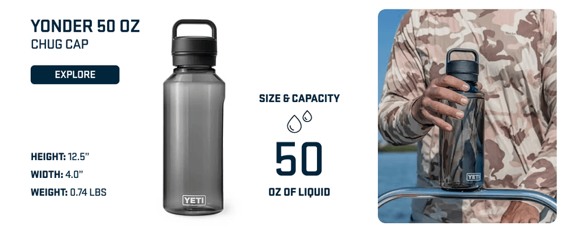 YETI Rambler 18 oz Bottle, Vacuum Insulated, Stainless Steel with Straw Cap, Black Forest Green