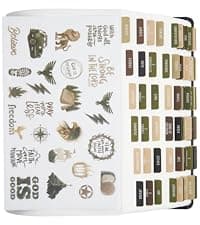 BLIEVE BLIEVE- Bible Verse Jar, Read Me When Bible Verses Jar For Daily Encouragement, Inspirational Prayer & Reflection, Christian Gifts For Women and Men, Religious Graduation Gifts (Men)