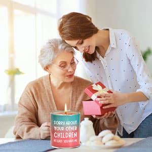 Birthday Gifts for Mom from Daughter Son Kids,Mothers Day Gifts for Mom,Funny Gift Ideas,Christmas Stocking Stuffers Galentines Day Anniversary Presents,9oz Scented Candles