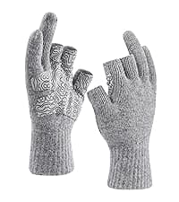 Palmyth Flexible Fishing Gloves Warm for Men and Women Cold Weather Insulated Water Repellent Great for Ice Fishing Fly Fishing Photography Motorcycling Running Shooting Hiking