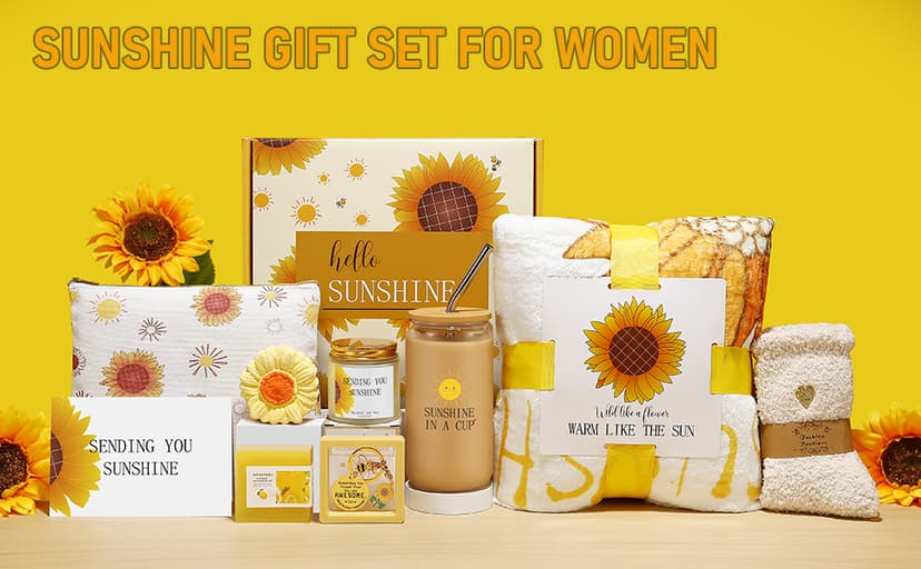 Birthday Gifts for Women, Friend, Mom, Sister Christmas Gifts, Self Care Gift Baskets, Relaxation Spa Gifts Set with Luxury Blanket, Unique Birthday, Mothers Day ,Valentines Day gifts for Her