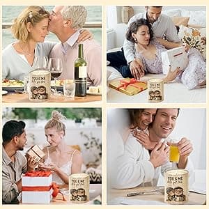 Lavender Candle - Personalized Gift for Boyfriend, Best for Birthday, Anniversary, Valentine's Day, Relaxing Stress Relief, 50 Hours Burn Time