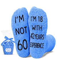 HAPPYPOP Birthday Gifts for Women - Funny Birthday Socks for Her in 50s