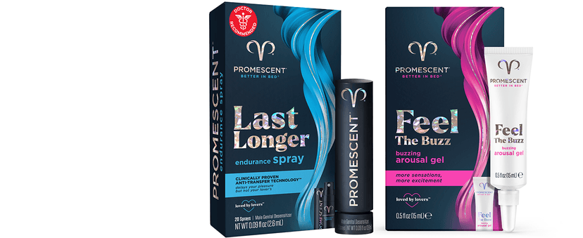 Promescent Desensitizing Delay Spray for Men Clinically Proven to Help You Last Longer in Bed - Better Maximized Sensation + Prolong Climax for Him, 2.6 ml