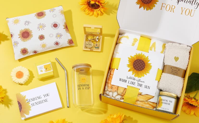 Birthday Gifts for Women, Friend, Mom, Sister Christmas Gifts, Self Care Gift Baskets, Relaxation Spa Gifts Set with Luxury Blanket, Unique Birthday, Mothers Day ,Valentines Day gifts for Her