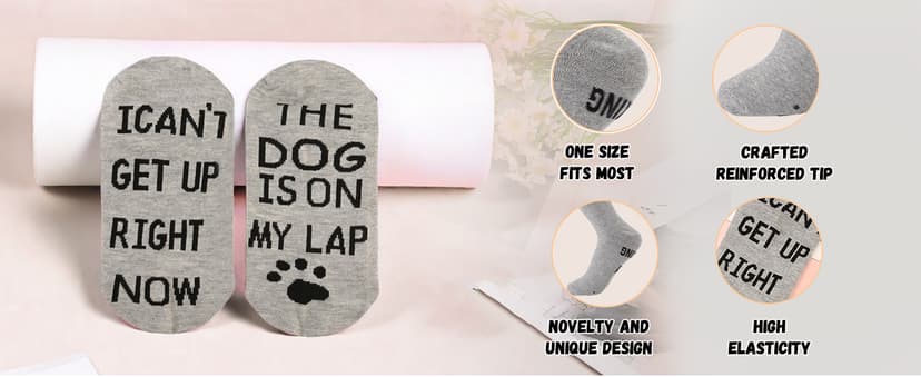 Dog Mom Gifts for Women, 16OZ Glass Cup Unique Christmas Gifts Idea Box set with Socks for Dog Lovers, Dog Mom Birthday Mothers Day Gifts Basket