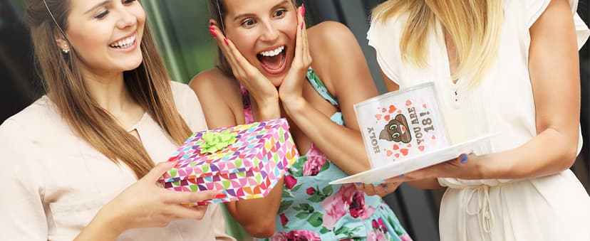 18th Birthday Gifts for Boys or Girls - Happy Prank Toilet Paper - 18th Birthday Decorations, Party Supplies Favors - Novelty Bday Present for Him, Her, Friends - 18 Years Old Funny Gag Gift for Guys