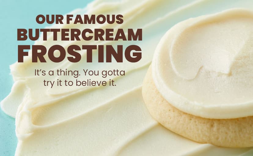 Cheryl's Cookies® Bow Gift Box with 24 Buttercream-Frosted Holiday Sugar Cookies, Individually Wrapped, Gourmet, & Fresh Delivery – Christmas Cookies, Holiday Dessert, Cookie Gift for Friends, Family, & Loved Ones