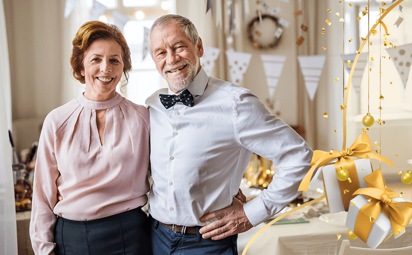 50th Anniversary Wedding Blanket Gifts Gift for 50th Wedding Anniversary Golden 50 Years of Marriage Gifts for Couple Wife Husband Dad Mom Parents Back in 1975 Blanket 60Lx50W