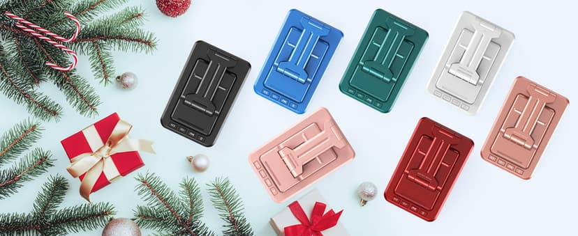 Cell Phone Stand with Wireless Bluetooth Speaker and Anti-Slip Base HD Surround Sound Perfect for Home and Outdoors with Bluetooth Speaker for Desk Compatible with iPhone/ipad/Samsung Galaxy