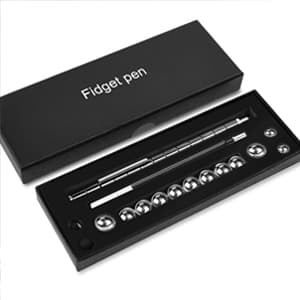 LARAH Color Fidget Pen Toy, Sensory Tool EDC Fidgeting Game for Adults, Cool Gadget Best for Stress and Anxiety Relief and Kill Time,Novelty Gifts for Teen and Adults