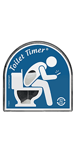 Katamco The Original Toilet Timer (Classic), As Seen on Shark Tank. Funny Gift for Men, Husband, Dad, Son, Birthday, Christmas, Father's Day.