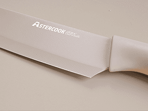 Astercook Knife Set, 13 Pieces Kitchen Knives Set with Healthy Anti-Rust Coating, Dishwasher Safe, Stainless Steel Chef Knife Sets with 6 Blade Guards, Perfect Holiday Gifts for Kitchen