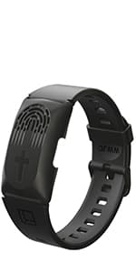 LIAISE Wearable Audio Wrist Band, WWJD Bracelet and Audio Bible, 300+ Verses from NIV, Jesus Bracelet Speaker, Christian Wristband, Christian Gifts for Men, Christian Gifts for Woman (White)