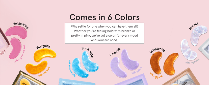 grace & stella Award Winning Under Eye Mask - Travel Essentials - Birthday Gifts for Women - Gel Eye Patches for Dark Circles, Puffy Eyes, Wrinkles, Undereye Bags - Vegan - Self Care (24 Pairs, Gold)