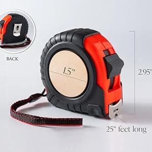 Gossby Tape Measure for Dad - Fathers Day, Birthday, Christmas - Woodworking, Carpenter Tool Gift for Men