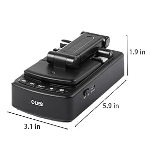 Gifts for Men, OLES Mobile Phone Stand with Bluetooth for Him Dad Women Who Want Nothing, Adjustable Tablet Holder with Wireless Speaker, Tech Gadgets for Table Desk, Unique Ideal