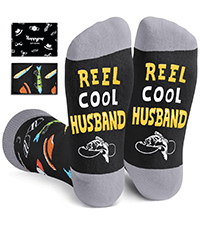 HAPPYPOP Awesome Gifts For Men - Cool Gifts For Son Brother Uncle Nephew Dad Husband, Funny Men Socks