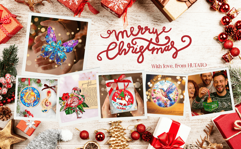 Fly Fishing Ornaments for Christmas Tree - Fishing Christmas Ornament for Men, Dad, or Husband, Fisherman Christmas Ornament Gift, Gifts for Fisherman, Men, Dad, Husband, Hanging Decoration for Tree