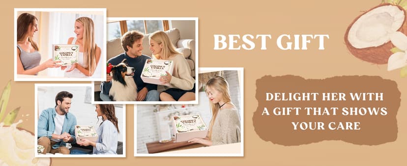 Spa Gift Baskets for Women, Vanilla Coconut Bath and Body Gifts Set for Women, Home Spa Self Care Gift, Relaxing Bath Set for Mom Wife Sister Friends Sister Girlfriend, Mother’s Day Thank You Gifts