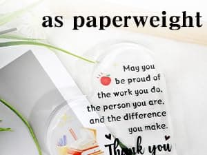 Teacher Gifts for Women,End of Year Teacher Gifts,Teacher Appreciation Gifts,Teacher Christmas Gifts,Thank You Teacher Valentines Gift,Teacher Gifts from Student Desk Home Office Decor