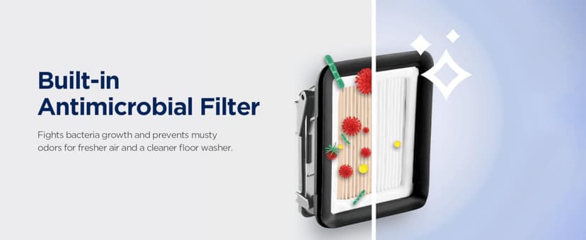 Bissell Crosswave Turbo Vacuum Mop All in One Wet and Dry Vac Combo Hard Floor & Area Rug Cleaner, 3888A