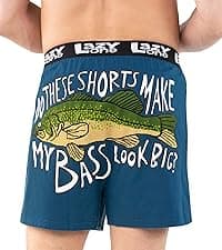 Lazy One Funny Ocean Pajama Pants For Men, Men's Separate Bottoms, Lounge Pants, Fishing PJs