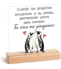 Yopyame Romantic Gifts for Him - Engraved Acrylic Block Puzzle Spanish Romantic Gifts Christmas Gift to My Man Anniversary Valentine's Day Acrylic Keepsake Paperweight Gift for Him Boyfriend Husband