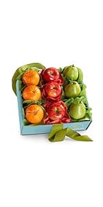 A Gift Inside Harvest Favorites Fruit and Gourmet Gift Box