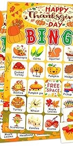 39Pcs Christmas Bingo Game for Kids Adults 24 Players Bingo Cards Christmas Games with Reward Stickers Xmas Activities Family Party Game