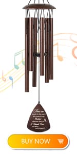 Thank You Gifts for Women Men, 32" Wind Chimes Thank You Gifts, Appreciation Gifts for Employee Coworkers Colleague Teachers Nurses, Thanksgiving Day Gifts for Family Friends