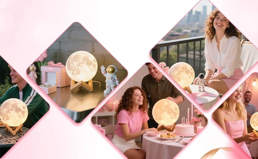 CPLA Moon Lamp Upgrade 128 Colors, Gifts for Women Men Friends Her Mom Sister, Christmas, Birthday, Anniversary, House Warming Gifts New Home, Diameter 6 inch