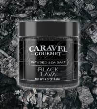 Infused Sea Salt Sampler Set, Finishing Salt for Seasoning, Gourmet Cooking Gift and Spice Variety Pack for Special Occasions, 0.5 oz x Bundle of 6 Flavored Salts - Caravel Gourmet Salt