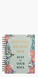 Set Your Mind on Things Above: Devotional Coloring Book