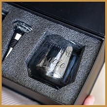 Engagement Gifts for Couples - Unique Fiance Gift for Him or Her! Whiskey Wine Glasses with Diamond Wine Stopper