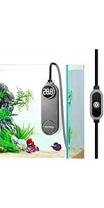 UPETTOOLS Aquarium Gravel Cleaner - Electric Automatic Removable Vacuum Water Changer Sand Algae Cleaner Filter Changer 110V/28W