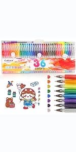 Caliart 176PCS Art Supplies Sketching Kit with 100 Sheets 3-Color Sketch Book, Graphite Colored Charcoal Watercolor & Metallic Pencils, School Supplies Gifts for Artists Adults Teens Girls Boys Kids