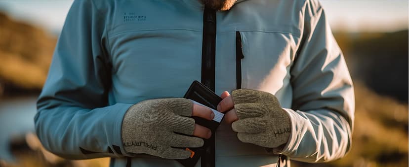 Palmyth Wool Fishing Gloves 3-Cut Fingers Warm for Men and Women Cold Weather Fingerless Gloves for Winter Fly Fishing