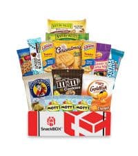 Vegan Snack Box Assortment Care Pacakge Variety Pack (40 Count) | Fathers Day, Holiday, Teachers, Back to School, Date Night, College, Gift Baskets, Student, Birthday, Chips, Office, Military, Gift Ideas