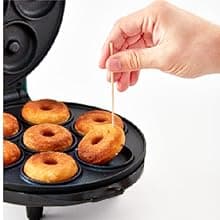 DASH Mini Donut Maker Machine for Kid-Friendly Breakfast, Snacks, Desserts & More with Non-stick Surface, Makes 7 Doughnuts - Aqua