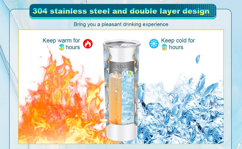 Domensi 6 Pcs Employee Appreciation Gift Set for Women Female Christmas Thank You Gift May You Be Proud 20 oz Rustic Marble Sign Tumbler Makeup Bag Journal for Teacher Nurse Lady Work Business(Blue)